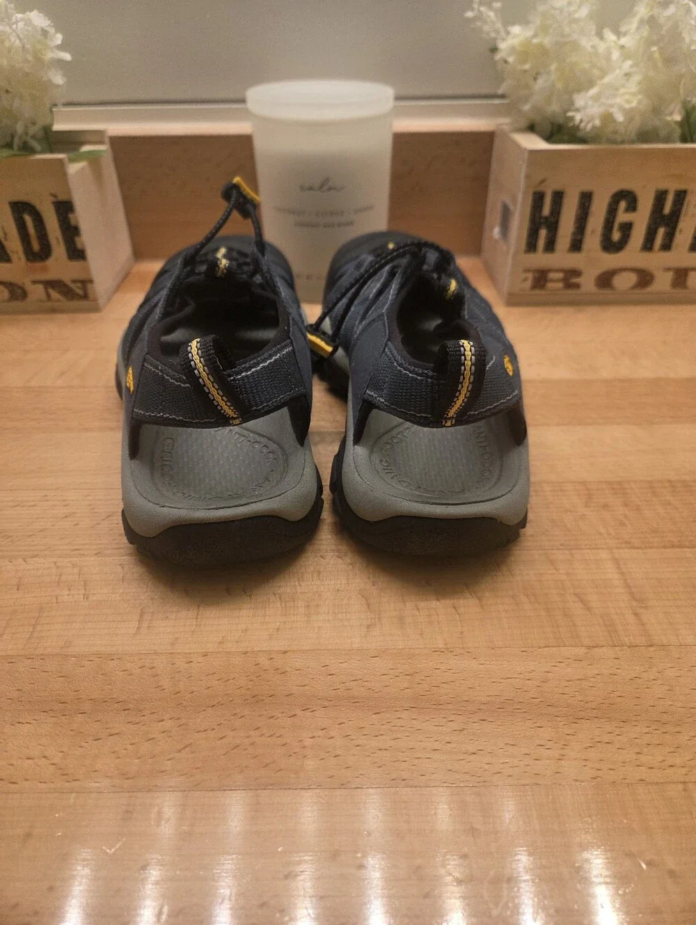 KEEN Newport H2 Sandals Outdoor/Hiking Shoes Navy/Gray Mens Size 7